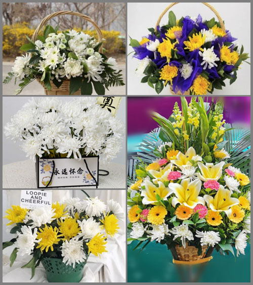 北京密云区古北口镇北甸子村白事提篮配送